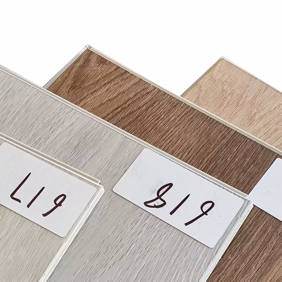 Marble Pattern Spc Vinly Floor PVC Click Floor Fireproof Waterproof